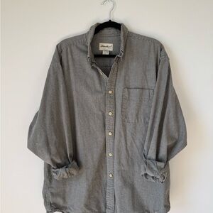 Eddie Bauer Checkered Button-Up Shirt